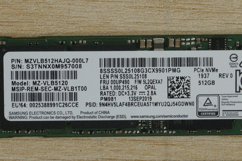 512gb nvme ssd - 512gb, m.2