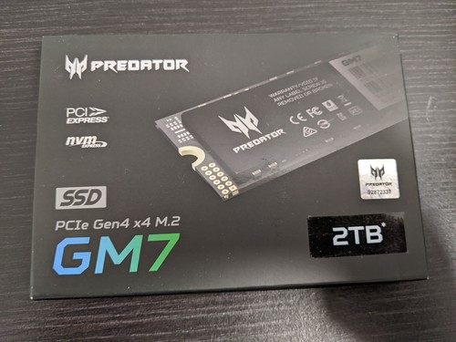 Nuovo acer predator gm7 tb - predator, 2