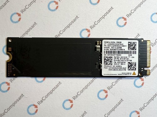 Ssd samsung pm991a 256go 2 - samsung,