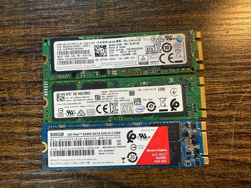 100 sata 512gb samsung - m.2,