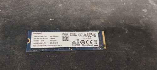 Kingston 256gb nvme ssd - 256gb, m.2