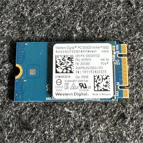 Western digital sn520 256gb - digital,