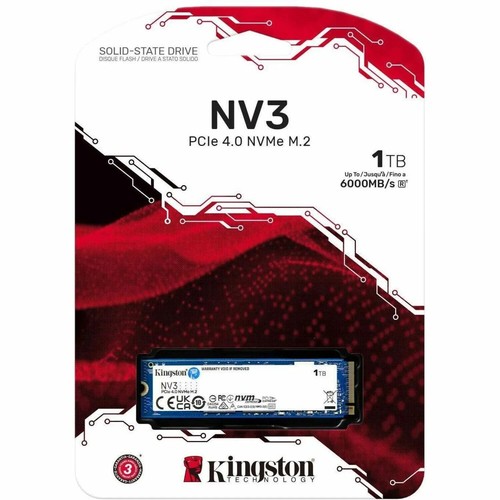 Ssd kingston nv3 - kingston, pcie