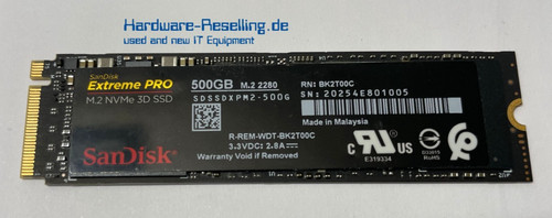 Sandisk extreme pro - 500, gb