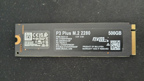 Crucial plus 500gb ssd - crucial,