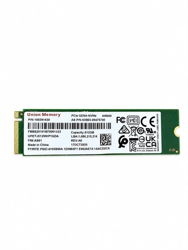 Ssd nvme 512gb pcie 4 - m.2,