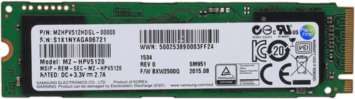 Samsung sm951 serie 512gb 2 - 512gb, m.2