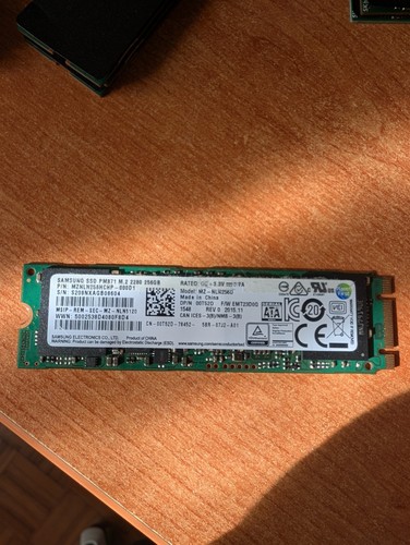 Samsung pm871 256gb nvme 2 - samsung,