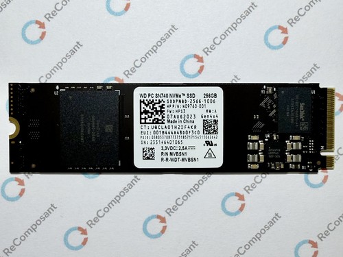 Ssd western digital sn740 - western,