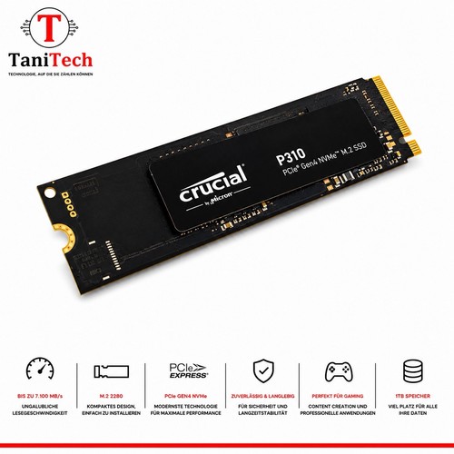 Crucial p310 ssd 1tb - crucial, m.2