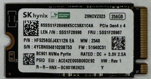 Hynix ssd 256gb - sk,