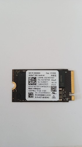 Ssd nvme 512gb western - m.2,