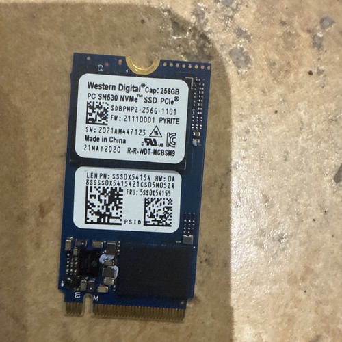 Western digital sn530 256gb - digital, pc